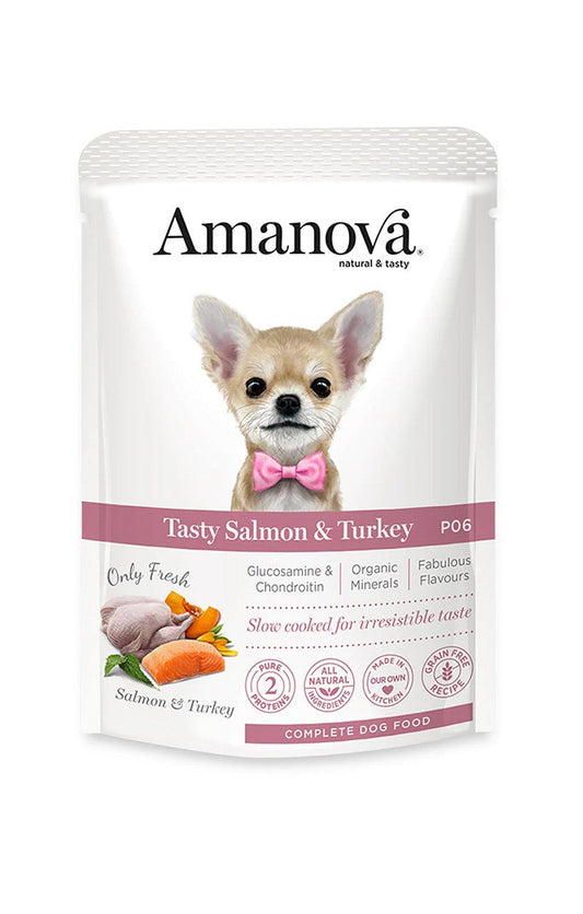 Amanova - P06 ADULT DOG Salmón y Pavo