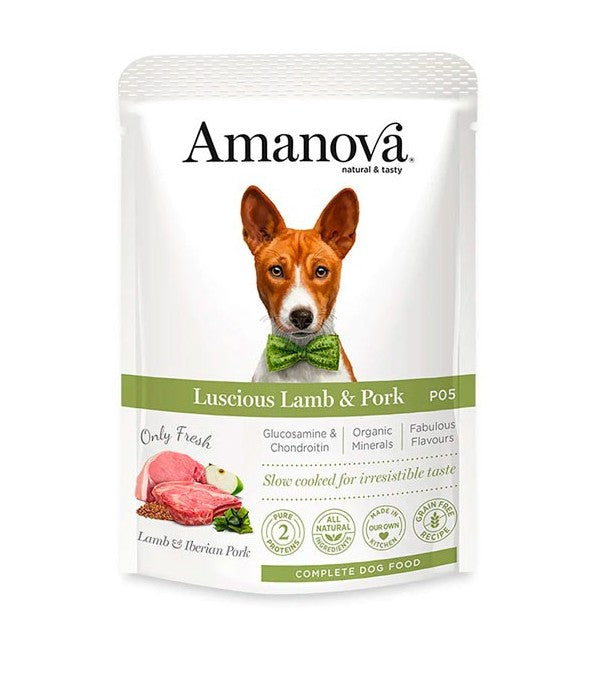 Amanova - P05 ADULT DOG Cordero Y Cerdo