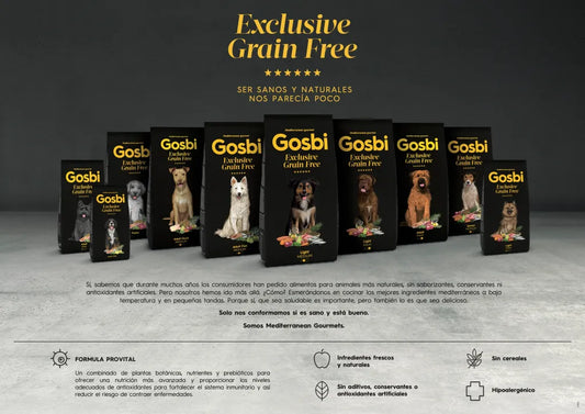 DISPONIBLE EN TIENDA | Gosbi Exclusive Grain Free