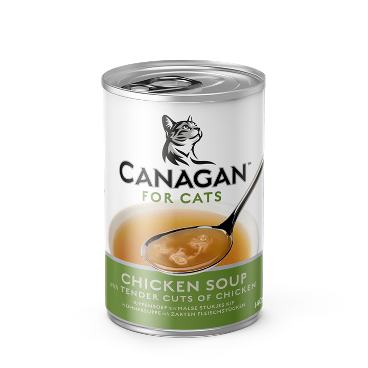 Sopa de Pollo para Gatos
