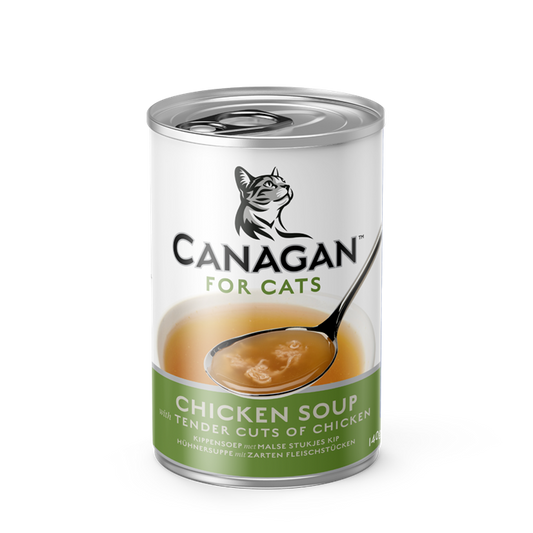 Sopa de Pollo para Gatos