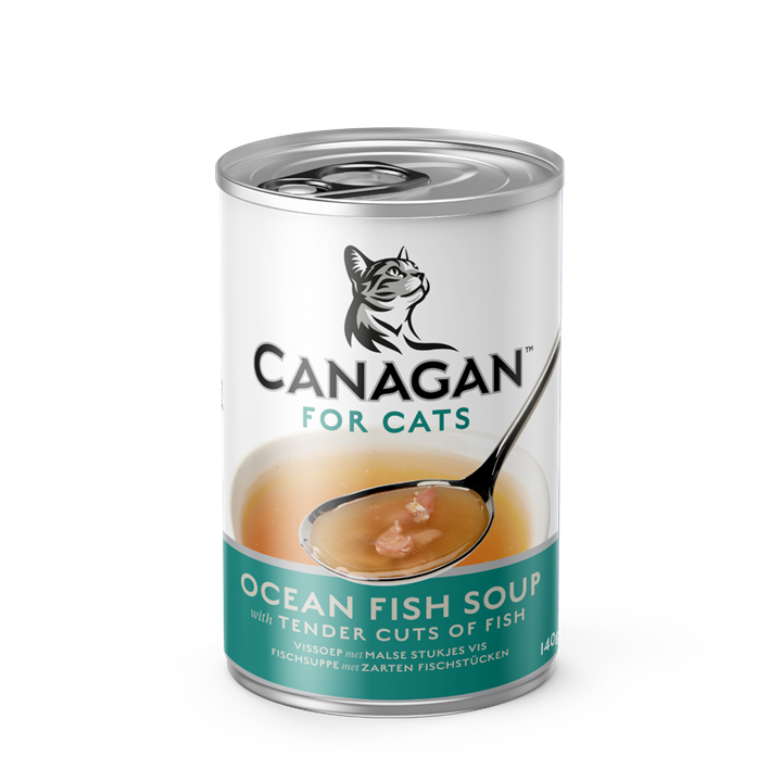 Sopa de Pescado Oceánico para Gatos