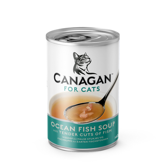 Sopa de Pescado Oceánico para Gatos