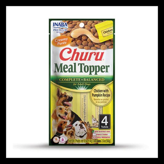 Churu Meal Topper DOG Pollo con Calabaza 4x14gr