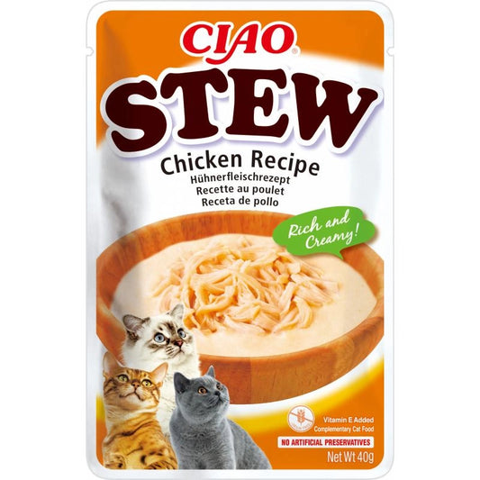 Churu Ciao Stew Guiso de Pollo para Gatos 40gr