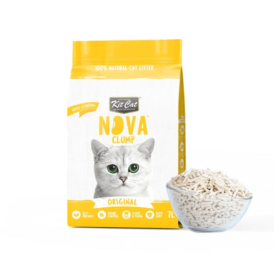 Kit Cat Soya Clumping Arena de Soja BIO Original 7L (Sin aroma añadido)