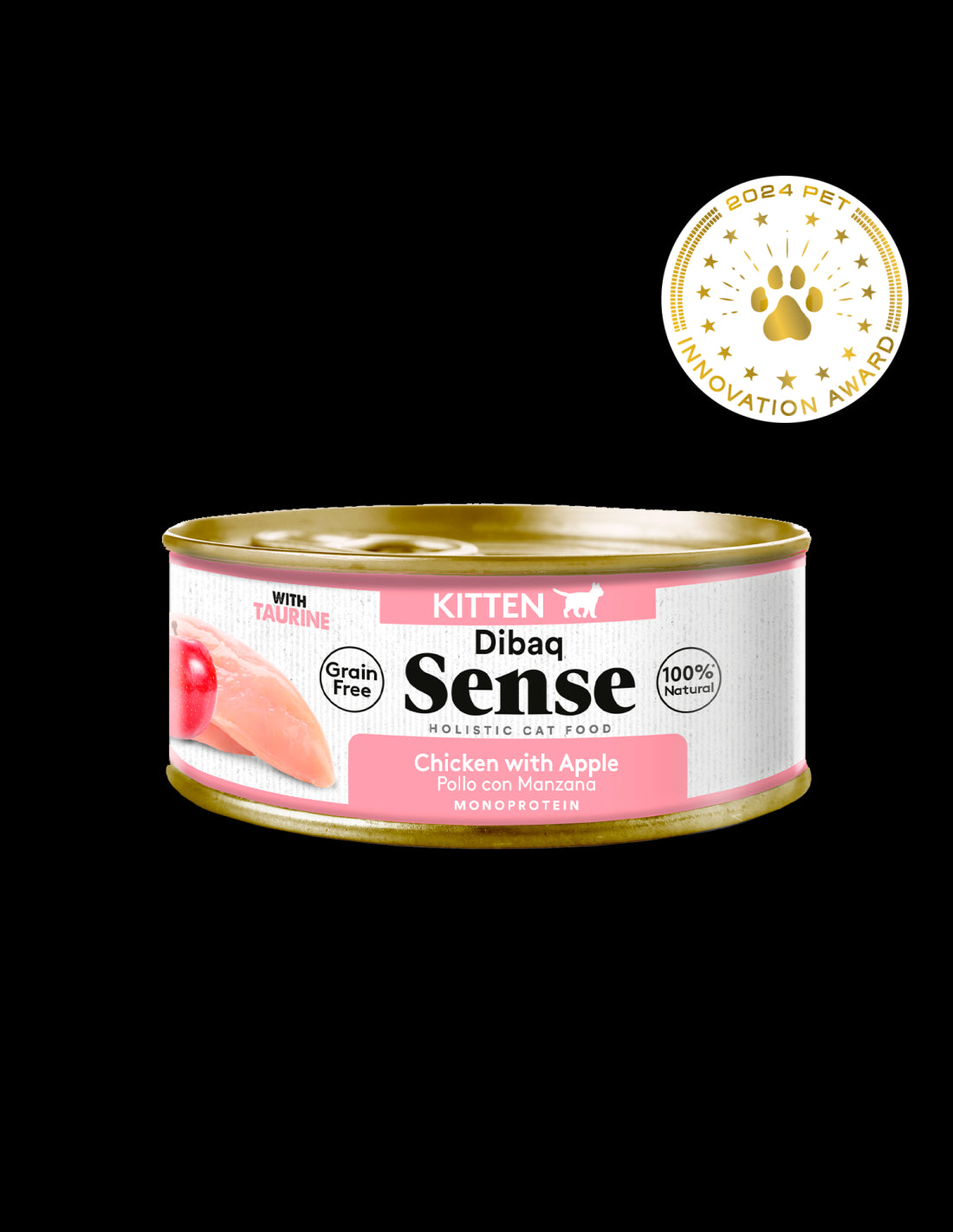 Dibaq Sense Cat Kitten Pollo con Manzana