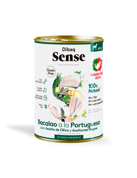Dibaq Sense Grain Free Bacalao a la Portuguesa
