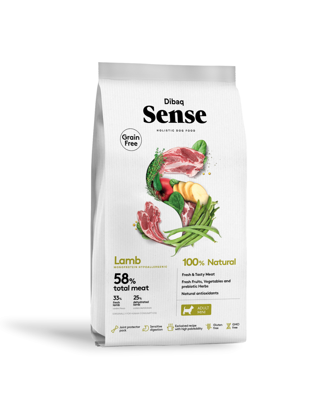 Dibaq Sense Grain Free Cordero Mini