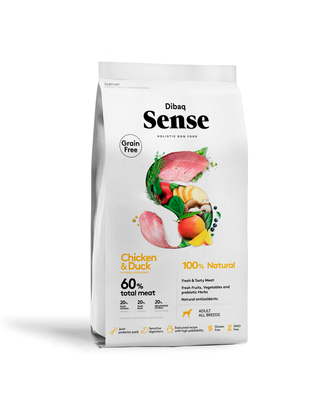 Dibaq Sense Grain Free Pollo y Pato