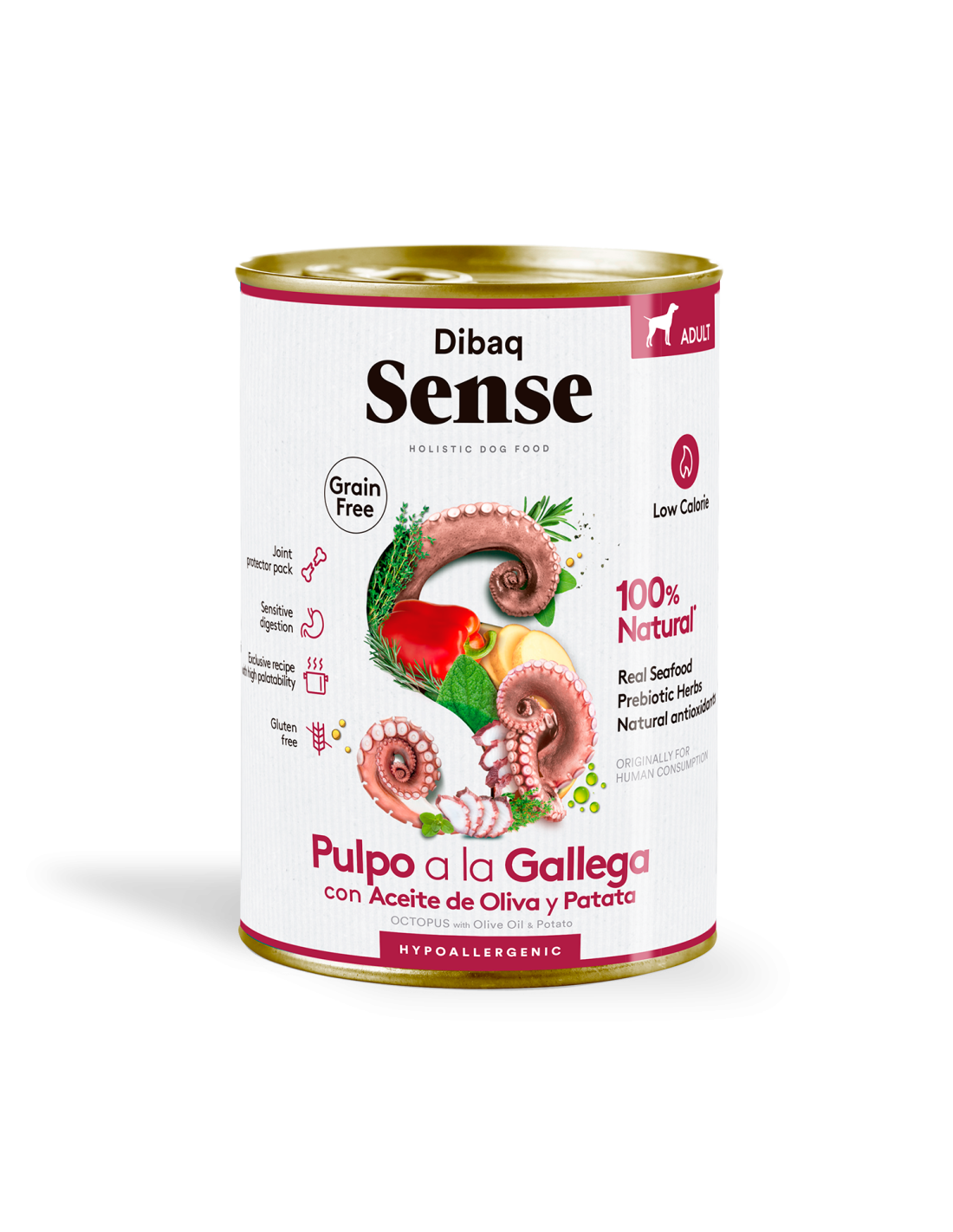 Dibaq Sense Grain Free Pulpo a la Gallega