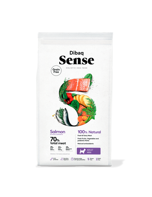 Dibaq Sense Grain Free Salmón Mini