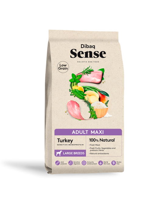 Dibaq Sense Low Grain Pavo Adulto Maxi