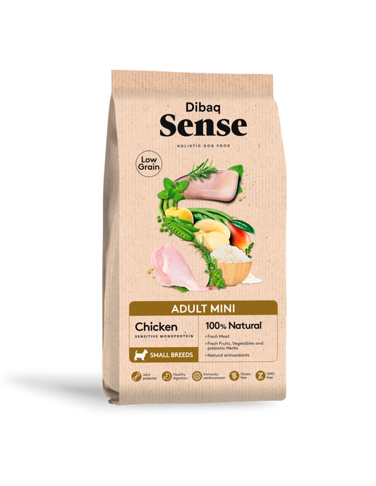 Dibaq Sense Low Grain Pollo (Adulto Mini)