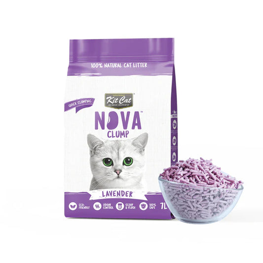 Kit Cat arena Soya Clumping Arena de Soja BIO Lavanda 7L