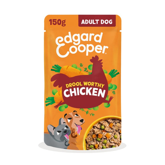 Edgard & Cooper Adult Grain Free Pollo sobre para perros