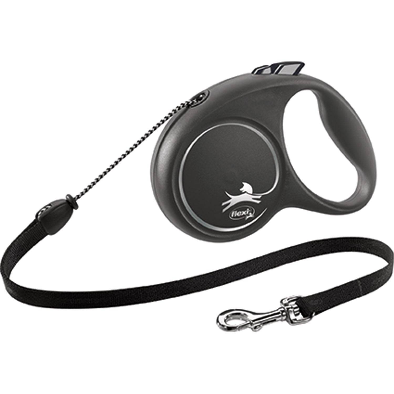 flexi BLACK DESIGN Cuerda Enrollable