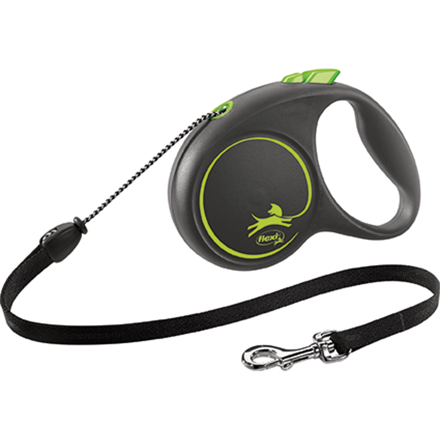 flexi BLACK DESIGN Cuerda Enrollable