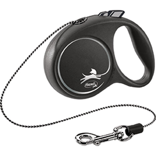 flexi BLACK DESIGN Cuerda Enrollable
