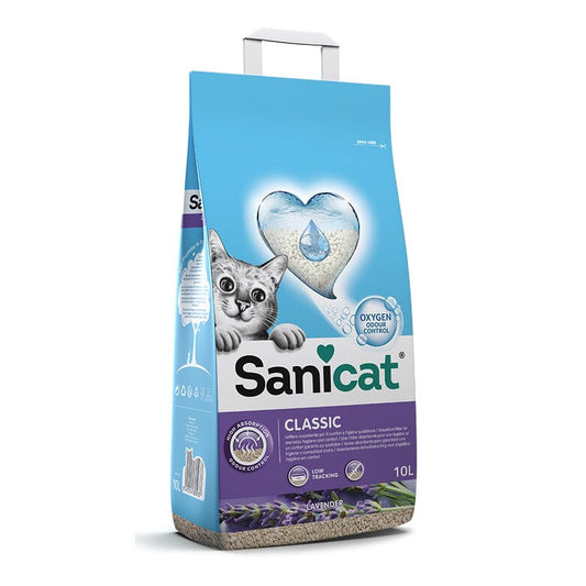 Sanicat 10 L Classic Arena Absorbente Lavanda