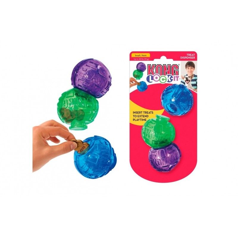 KONG LOCK-IT 3 PIEZAS S