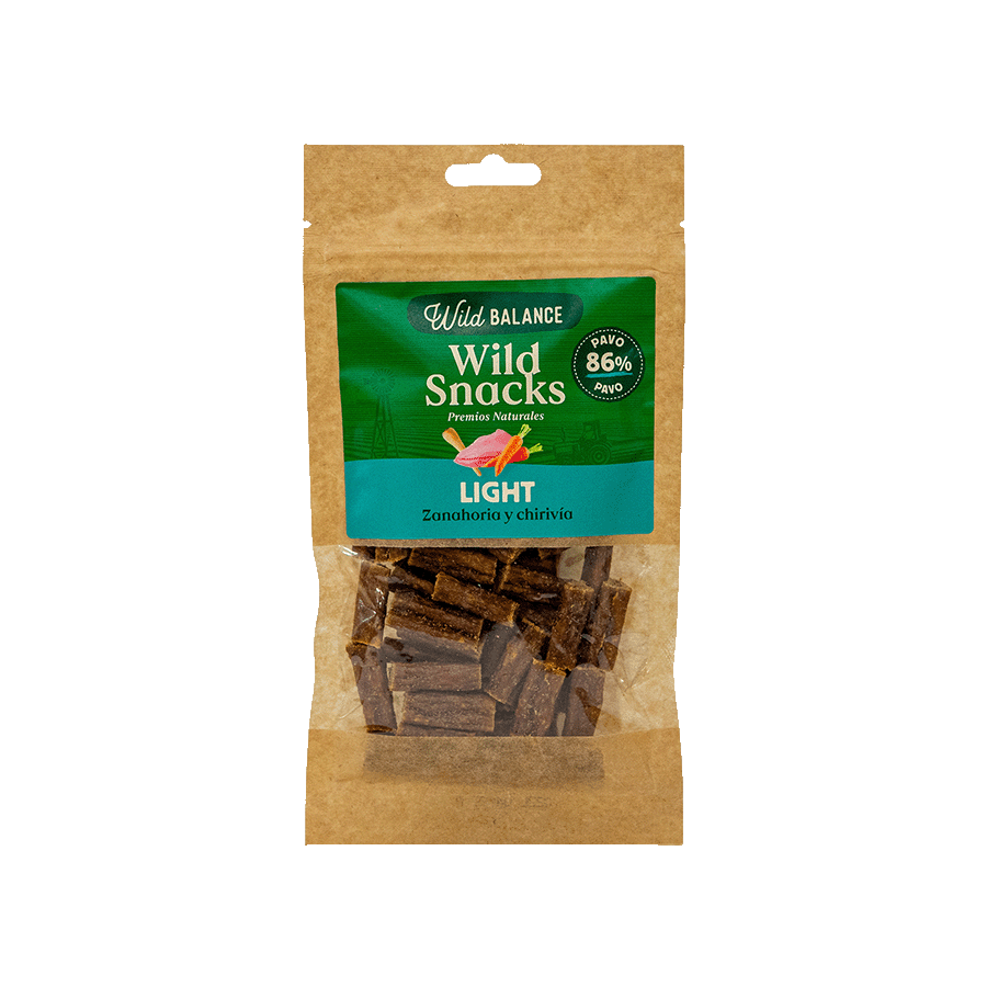 Wild Snacks Light de Pavo - Premios Naturales