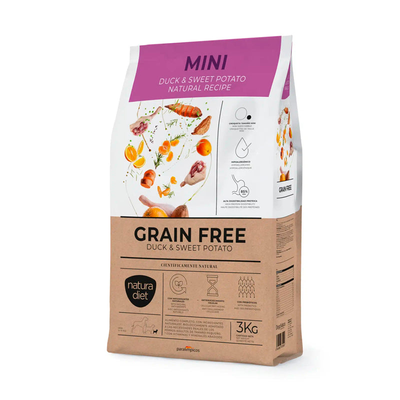 Natura Diet Grain Free Duck & Sweet Potato Mini