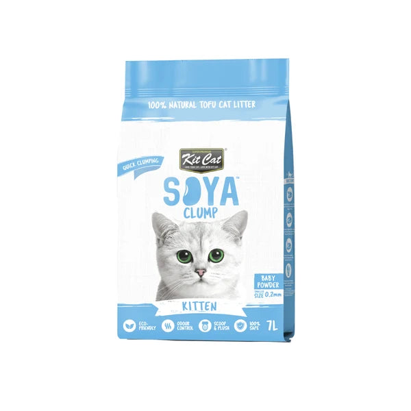 Kit Cat Soya Clumping Arena de Soja BIO Kitten 7L