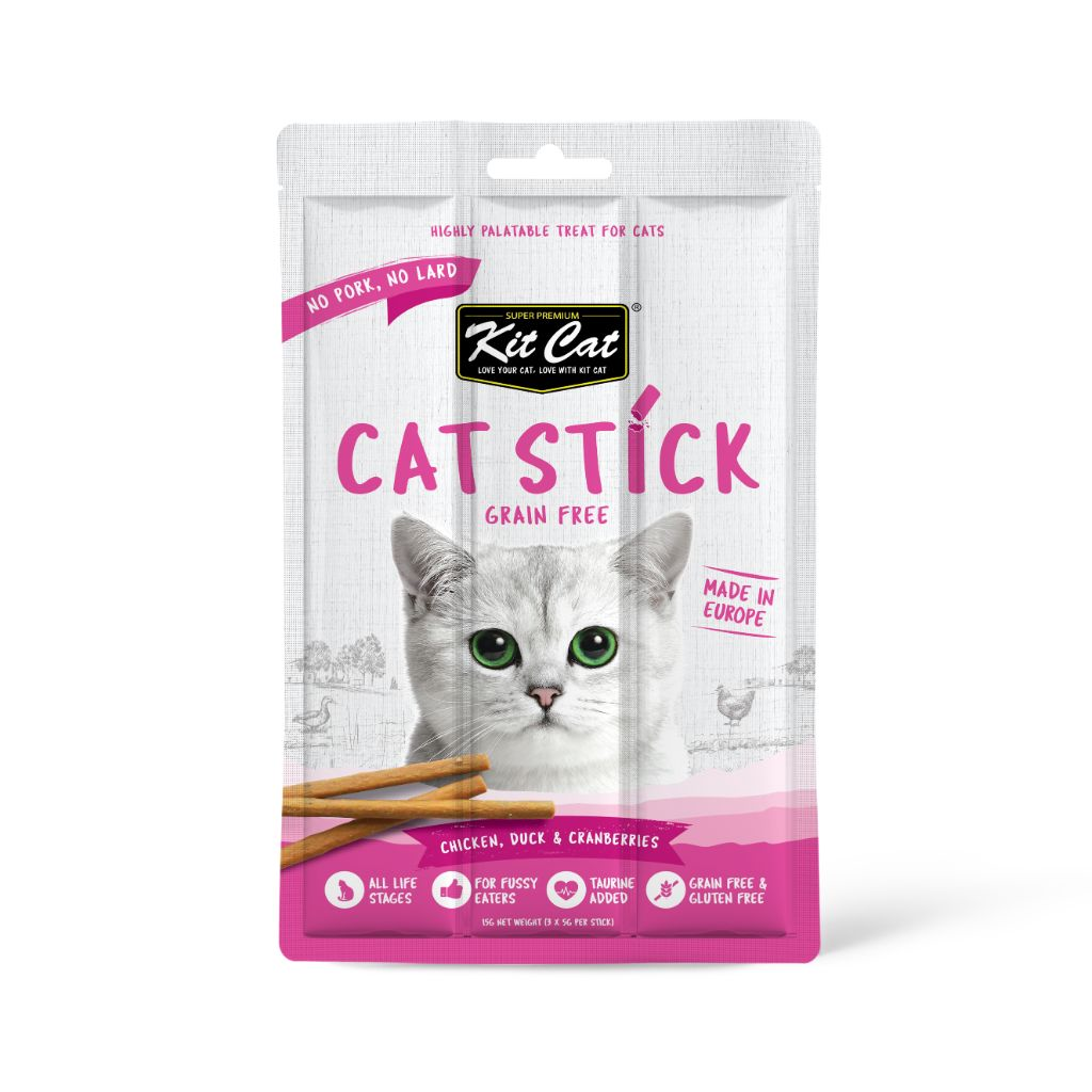 Cat Stick 15g - Pollo con Pato y Arándanos