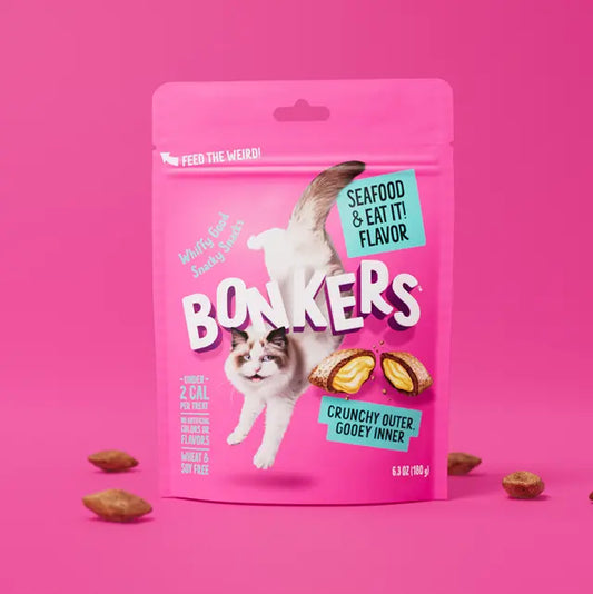 Bonkers Snack de pescado para gato 180g