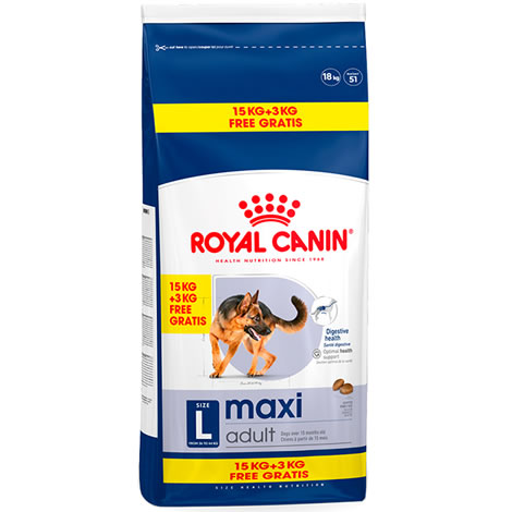 Royal Canin Maxi Adult 15 + 3kg