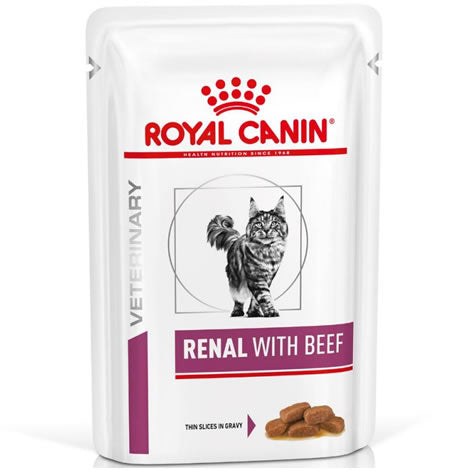 Royal Canin Renal Cat Buey Húmedo