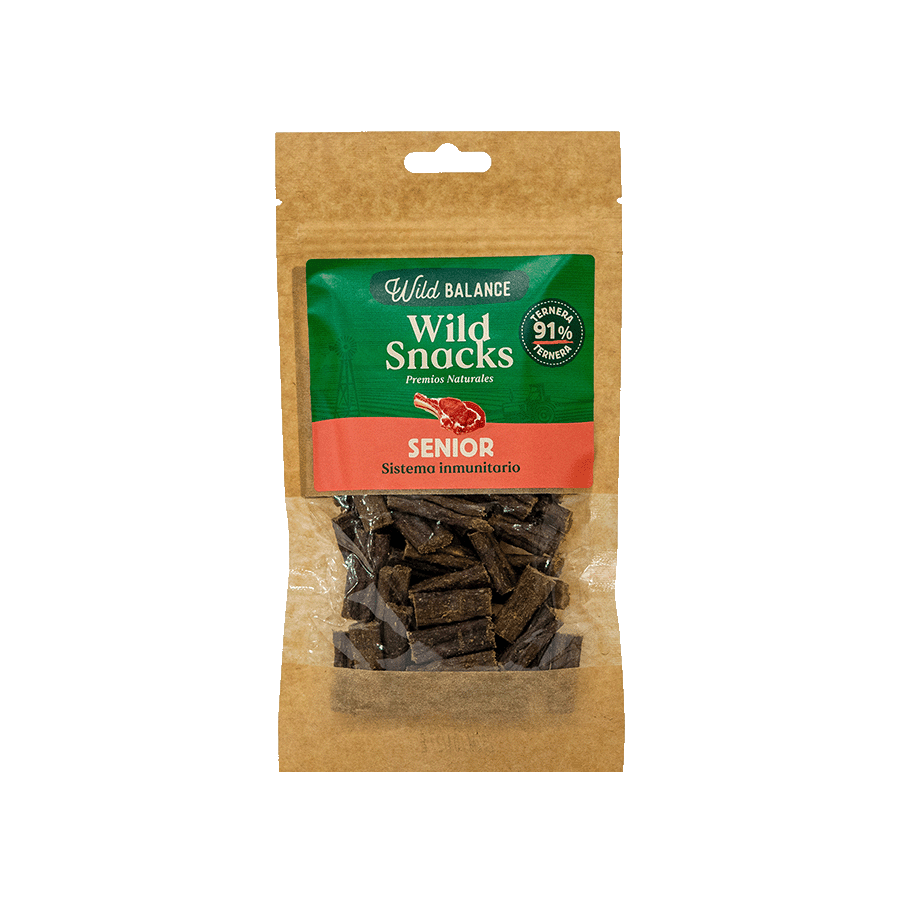 Wild Snacks Senior de Ternera - Premios Naturales