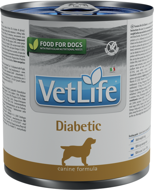 FARMINA VET LIFE NATURAL DIET DOG DIABETIC