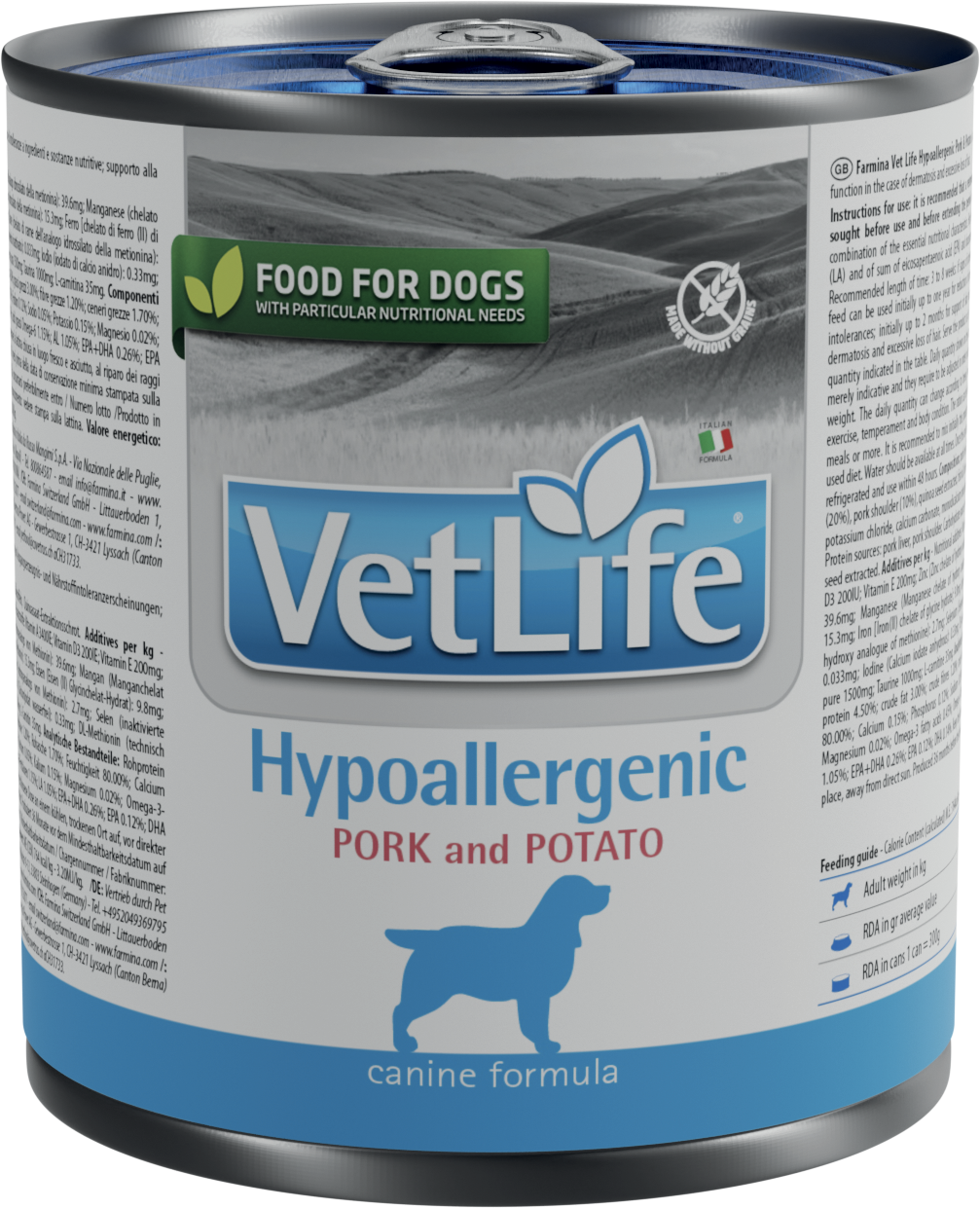 FARMINA VET LIFE DOG HYPOALLERGENIC CERDO