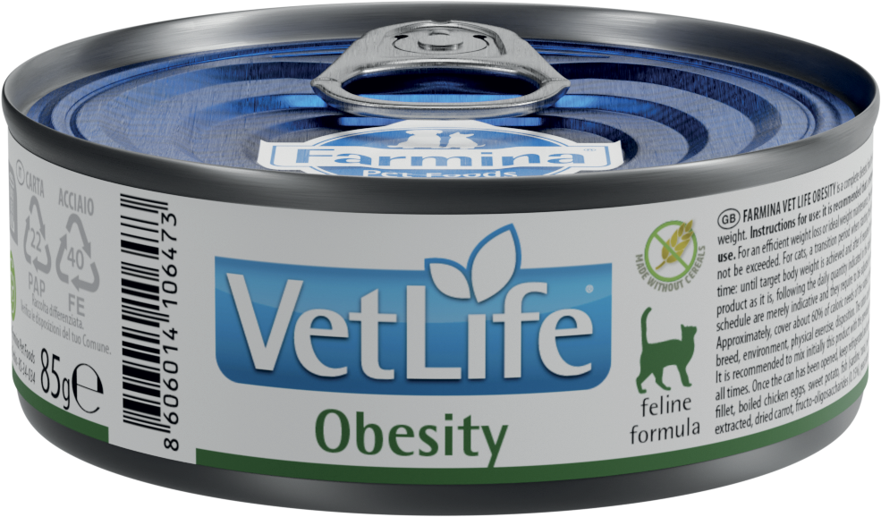 FARMINA VET LIFE NATURAL DIET CAT OBESITY