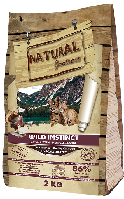 Receta Wild Instinct Medium &  Large Breed