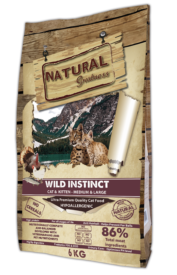 Receta Wild Instinct Medium &  Large Breed